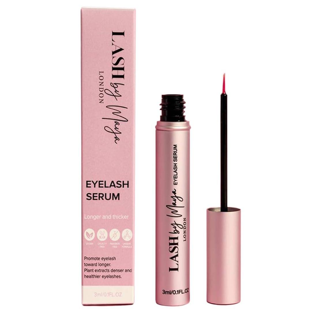 Detllou Lash by Maya Serum - Lash by Maya Eyelash Serum London (1 Pack)