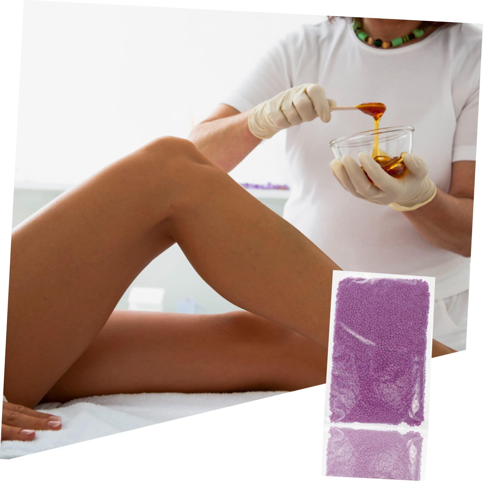 Anneome Anneome Hair Removal Device 1000g Cold Wax Bead No Irritation for Beginners Easy to Fall Off Disposal Stick