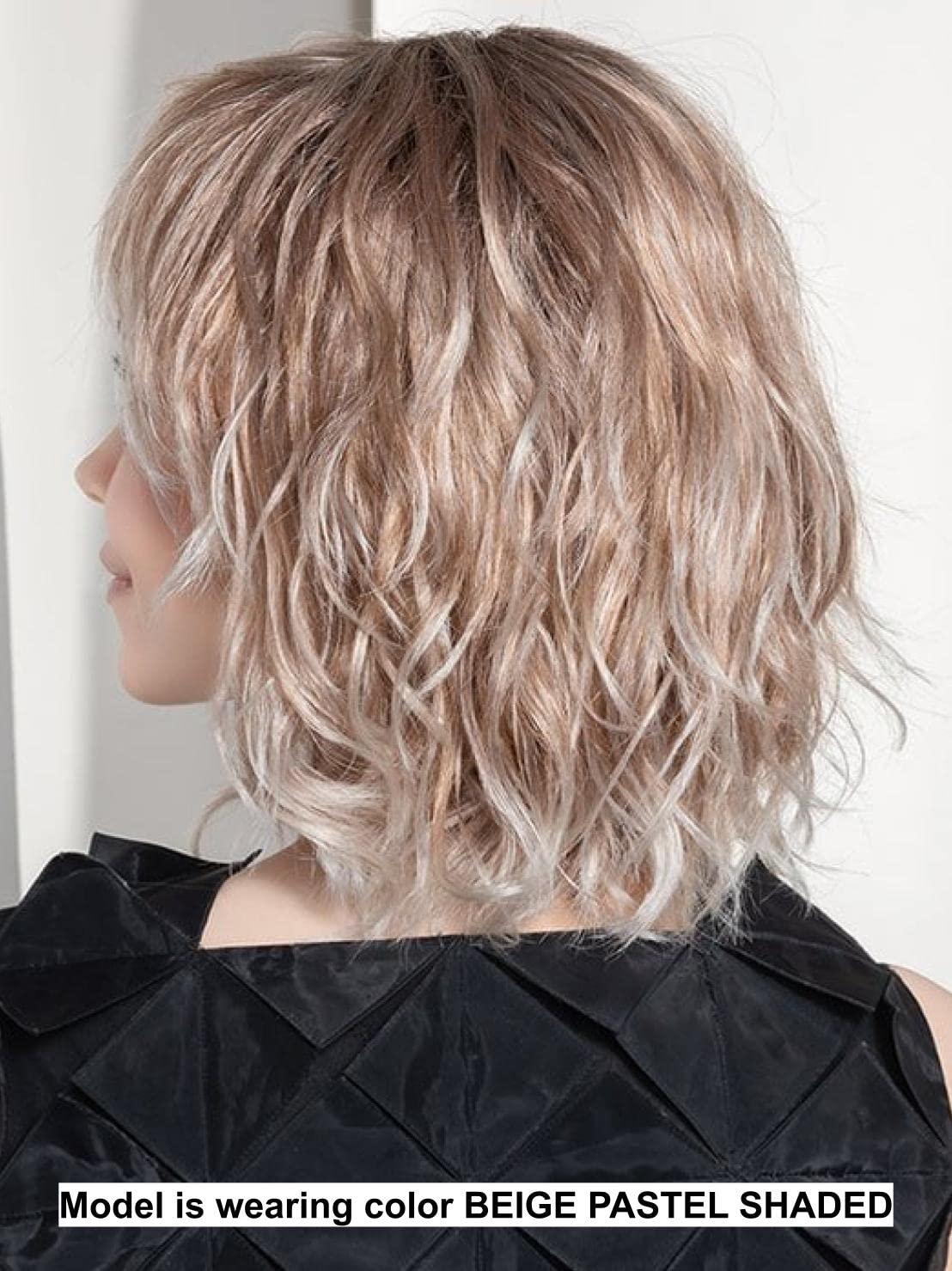 Ellen Wille Bundle - 2 Items: Perla Petite/Average Wig by Ellen Wille, Christy\'s Wigs Q & A Booklet - Color: BEIGE-PASTEL-SHADED