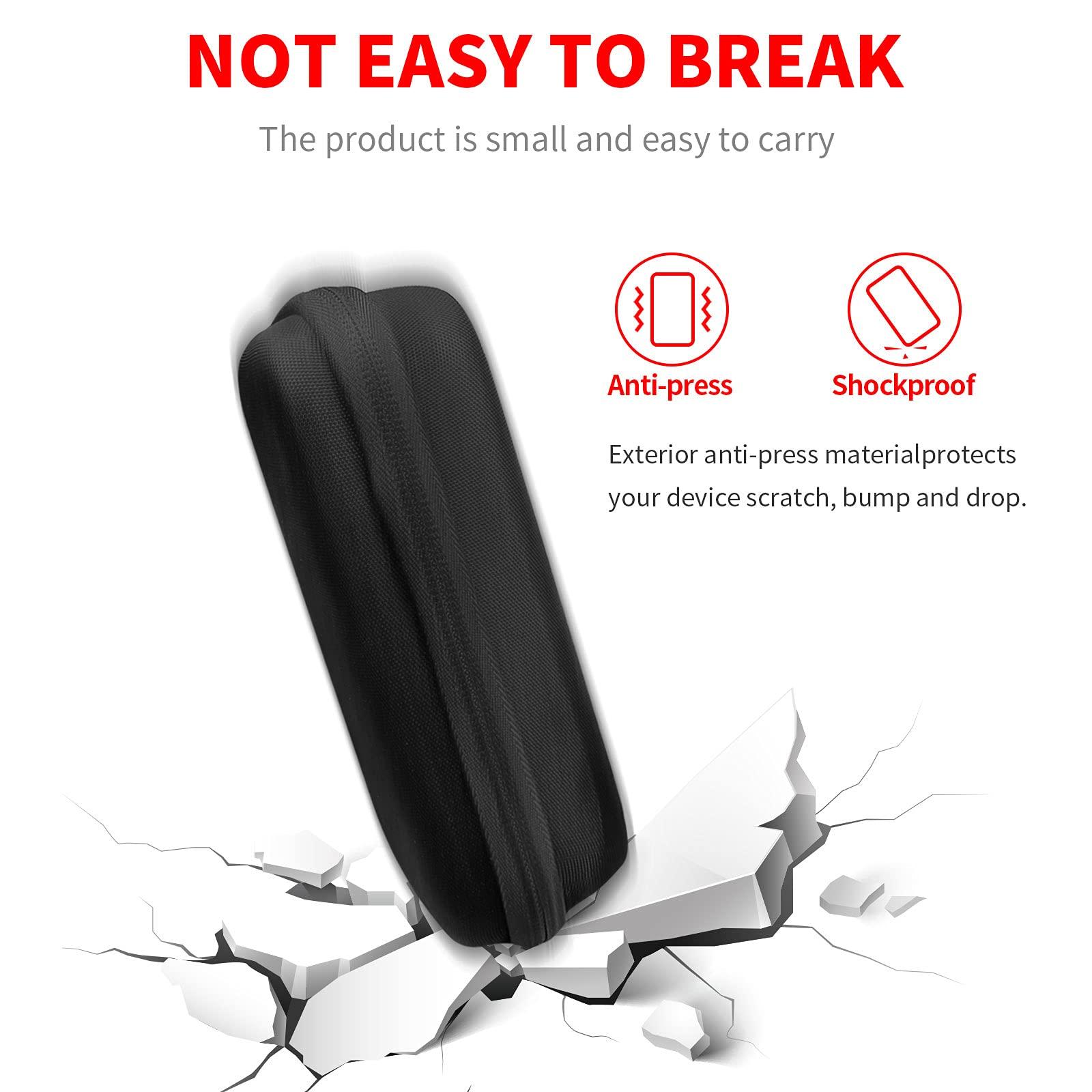 MEROM MEROM Hard Case Compatible with Meridian Grooming Shaver Electric Groin Body Trimmer and Accessories, Travel Storage Case for Trimmers, Case Only