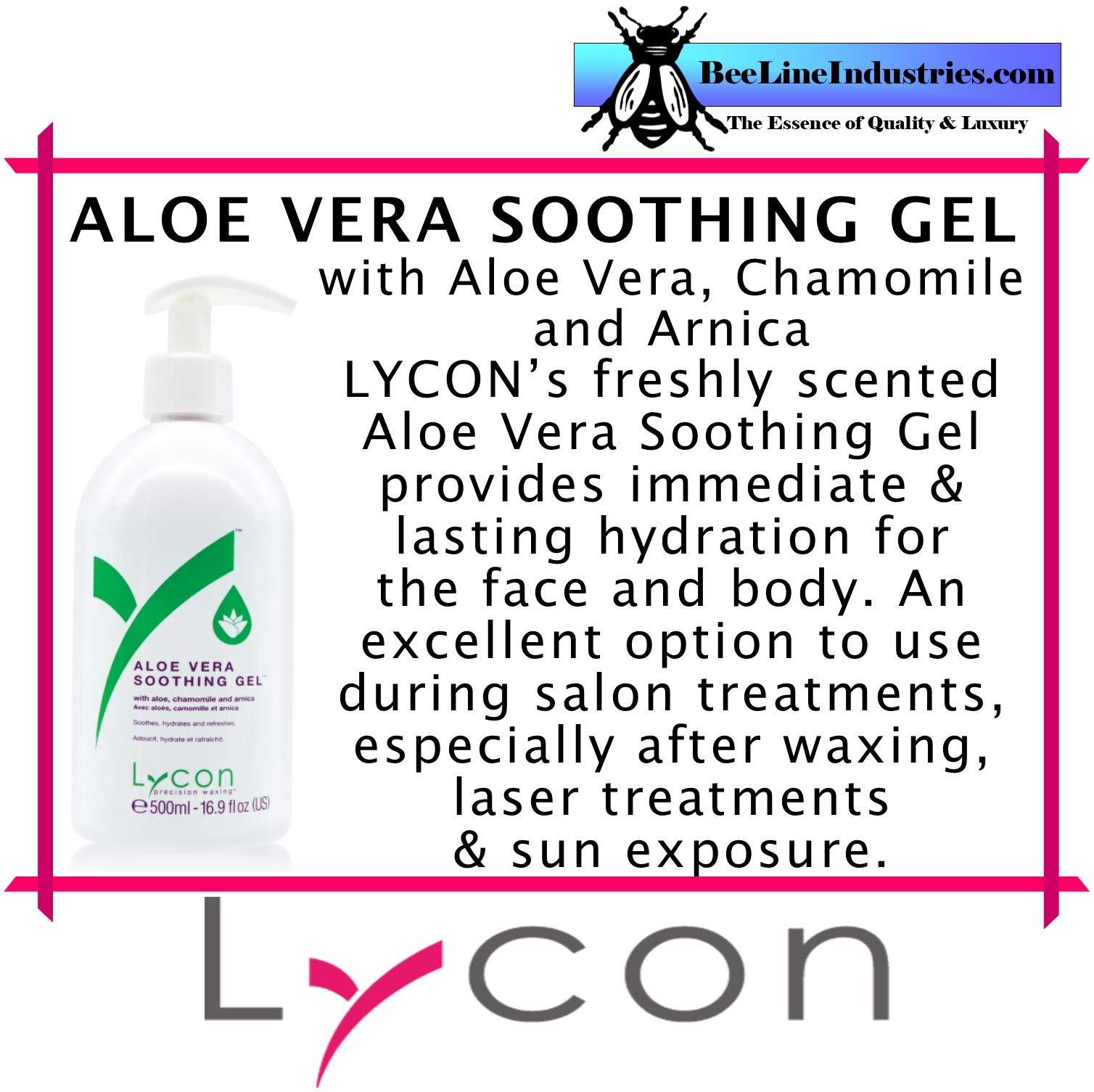 Bee Line Industries Bee Line Industries Lycon Wax ~ Post Wax ALOE VERA SOOTHING GEL 500mL / 17oz