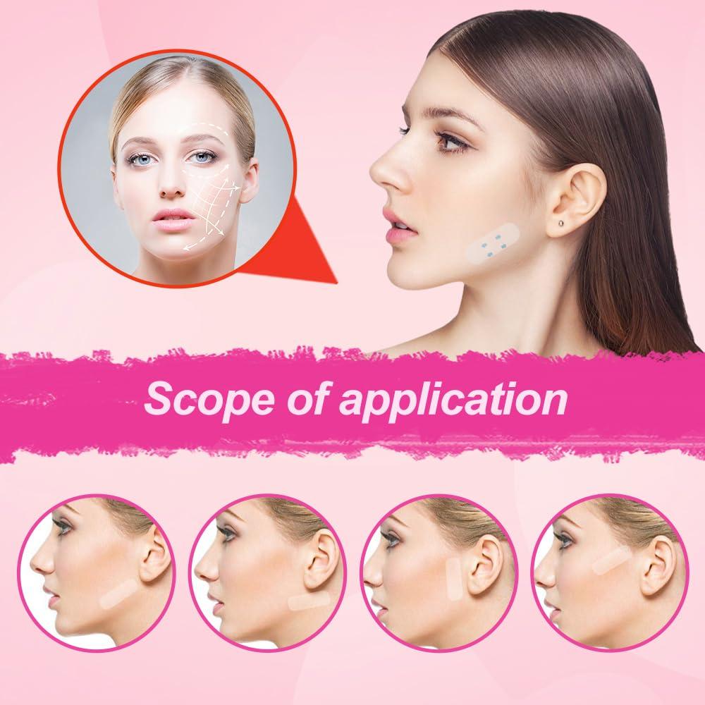 Auiepet Face Lift Tape Invisible Face Lifter Tape, 2025 New Face Tape Lifting Invisible, Neck Tape Lifting Facelift Tape for Face Invisible, Instant Face Tapes for Neck Forehead Facial Wrinkles (240 Pcs)