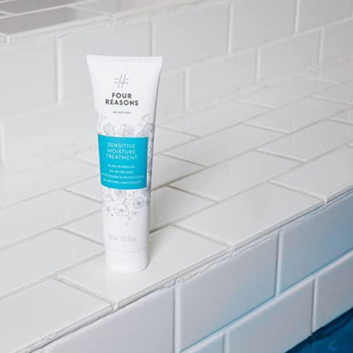 No nothing No Nothing Sensitive Moisture Treatment - Perfume-free, Moisturising Intensive Treatment - For Dry and Damaged Hair | 100% Vegan | 150 ml (New Packaging)