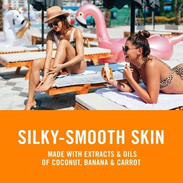 Banana Boat Banana Boat Deep Tanning Spray with Coconut Oil SPF 4, 8 Ounces each (Value Pack of 5)