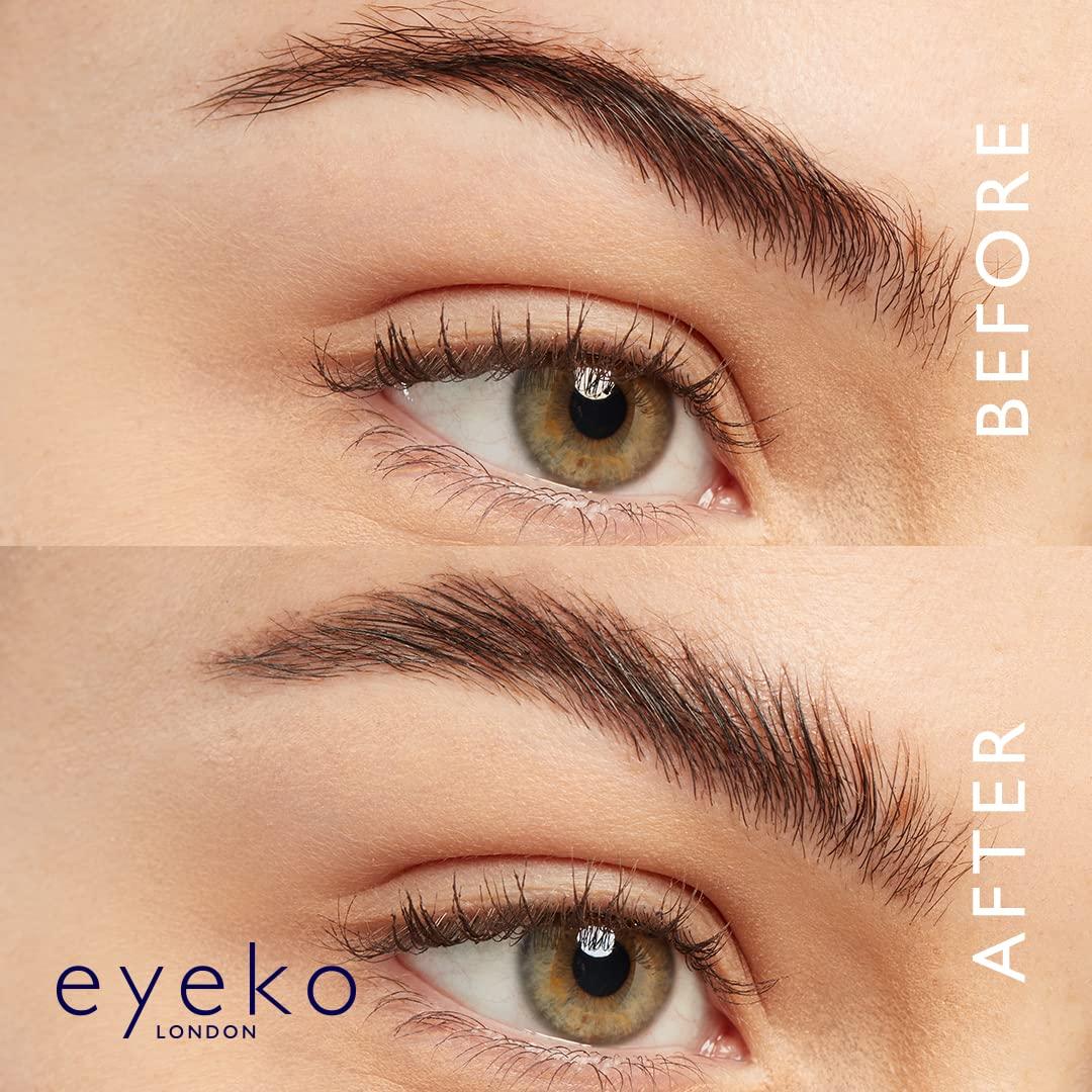 Eyeko Eyeko Brow Gel - Clear - Strong Hold -24 Hour Wear- For Laminated Brow Look - Vegan 8ml