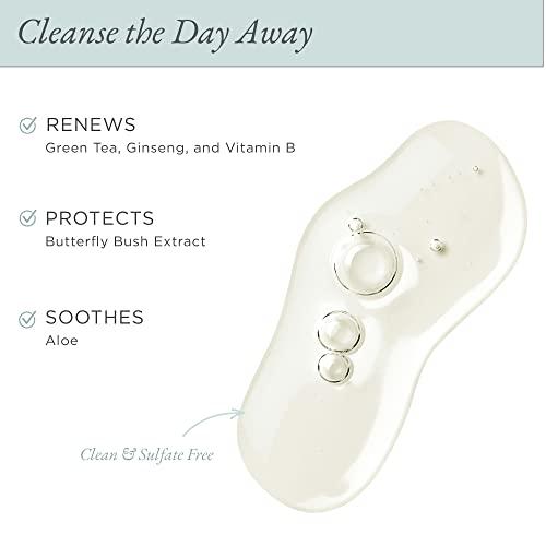 PÜR MINERALS PÜR MINERALS Forever Clean Gentle Facial Cleanser, Sulfate-Free Makeup Remover, Vegan-Friendly Formula, Green Tea, Aloe Vera