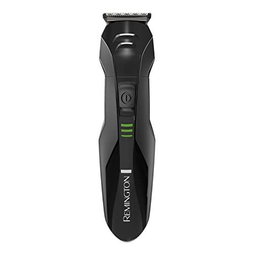 Remington Remington PG6015A Rechargeable Stubble and Beard Trimmer, Black (Pack of 2)
