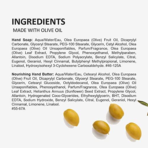 Cucina Fruits & Passion Coriander and Olive Tree Hand Soap 200ml and Nourishing Hand Butter 60ml