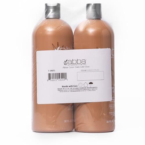 ABBA ABBA - Pure Color Protection Shampoo & Conditioner Duo - Coconut Oil & Sage, 32 fl oz Each
