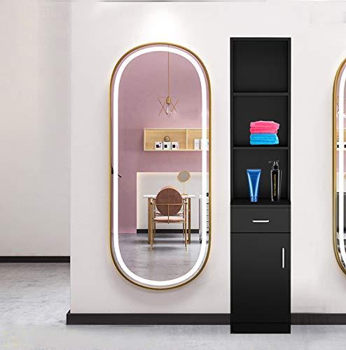 SSLine SSLine Beauty Salon Storage Hair Stylist Equipment Salon Cabinet Trolley Stations Beauty Spa Salon Stations with 2 Drawers 1 Cabinet