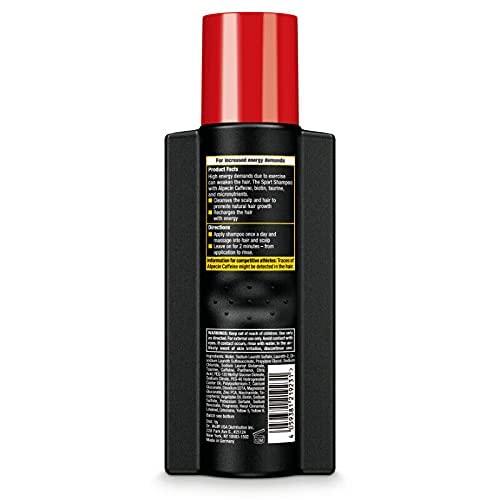 Alpecin Alpecin CTX Sport Men's Caffeine Shampoo 8.45 fl oz (Pack of 3), with Biotin, Niacin, Castor Oil, Taurine, Healthy Micronutrients, Natural Hair Growth, Hair Thickening, Thinning Hair, Active Lifestyle