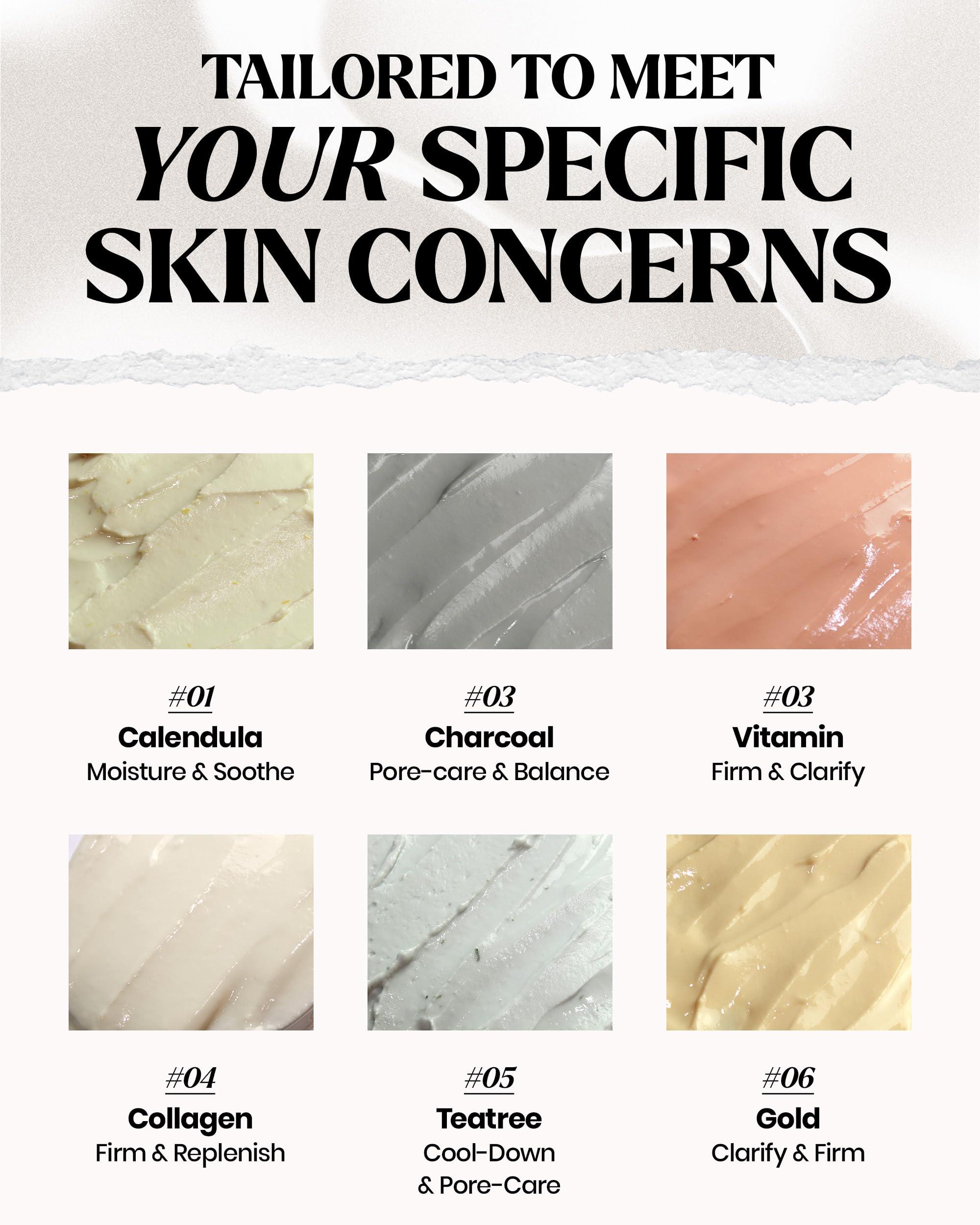 LINDSAY HOME AESTHETICS LINDSAY Premium Modeling Pack w/Tool Set (Bowl, Spatula, Measuring Spoon) - Korean Skin Care Calendula Modeling Mask - Moisturizing and Soothing Mask Spa Facial Peel-off Mask (Calendula, 2.2 lbs)