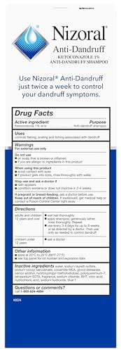 Nizoral Nizoral 2-IN-1 Anti-Dandruff Shampoo & Conditioner with 1% Ketoconazole, 14 fl oz