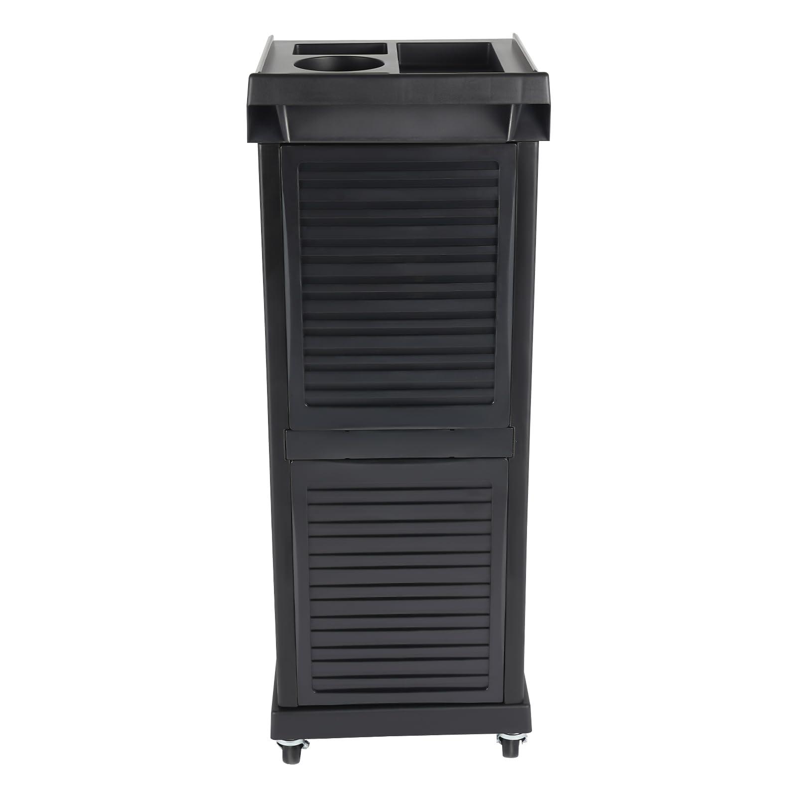 Lemoeyes Salon Trolley Cart - 7 Layers Beauty Rolling Cart with 4 Universal Wheels - Barber Organizer Multi Drawers Storage Cabinet for Hair Salon Supplies Multipurpose Tool Cart