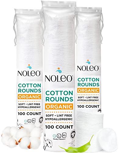 Organic Cotton Rounds Compatible with Makeup Products Eye Makeup