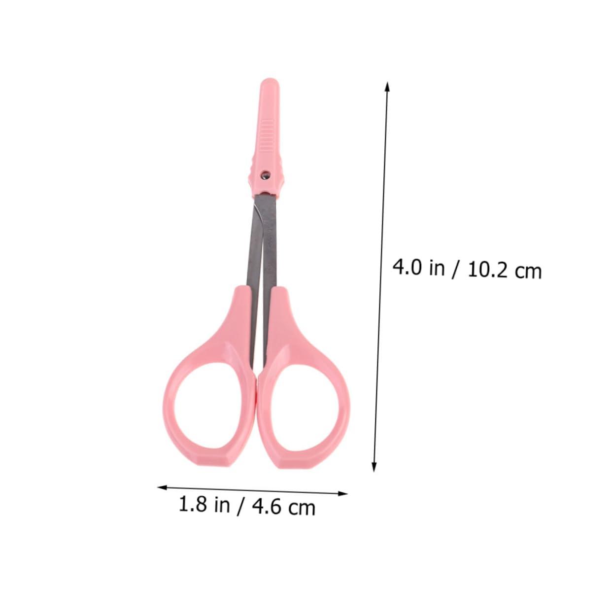 Didiseaon 3sets Beauty Scissors Lash Scissors Eyelash Trimmers Facial Trimmer Manicure Scissors Precision Scissors Tip Scissors Dead Skin Scissor Eyebrow Scissors Beauty Tool Stainless 2pcs*3 Didiseaon