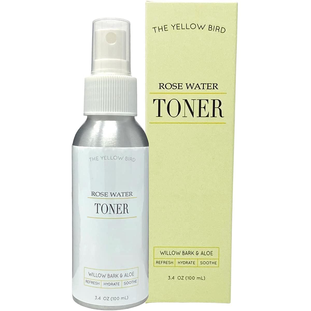 The Yellow Bird The Yellow Bird Dead Sea Mud Exfoliating Charcoal Soap & Rose Water Toner