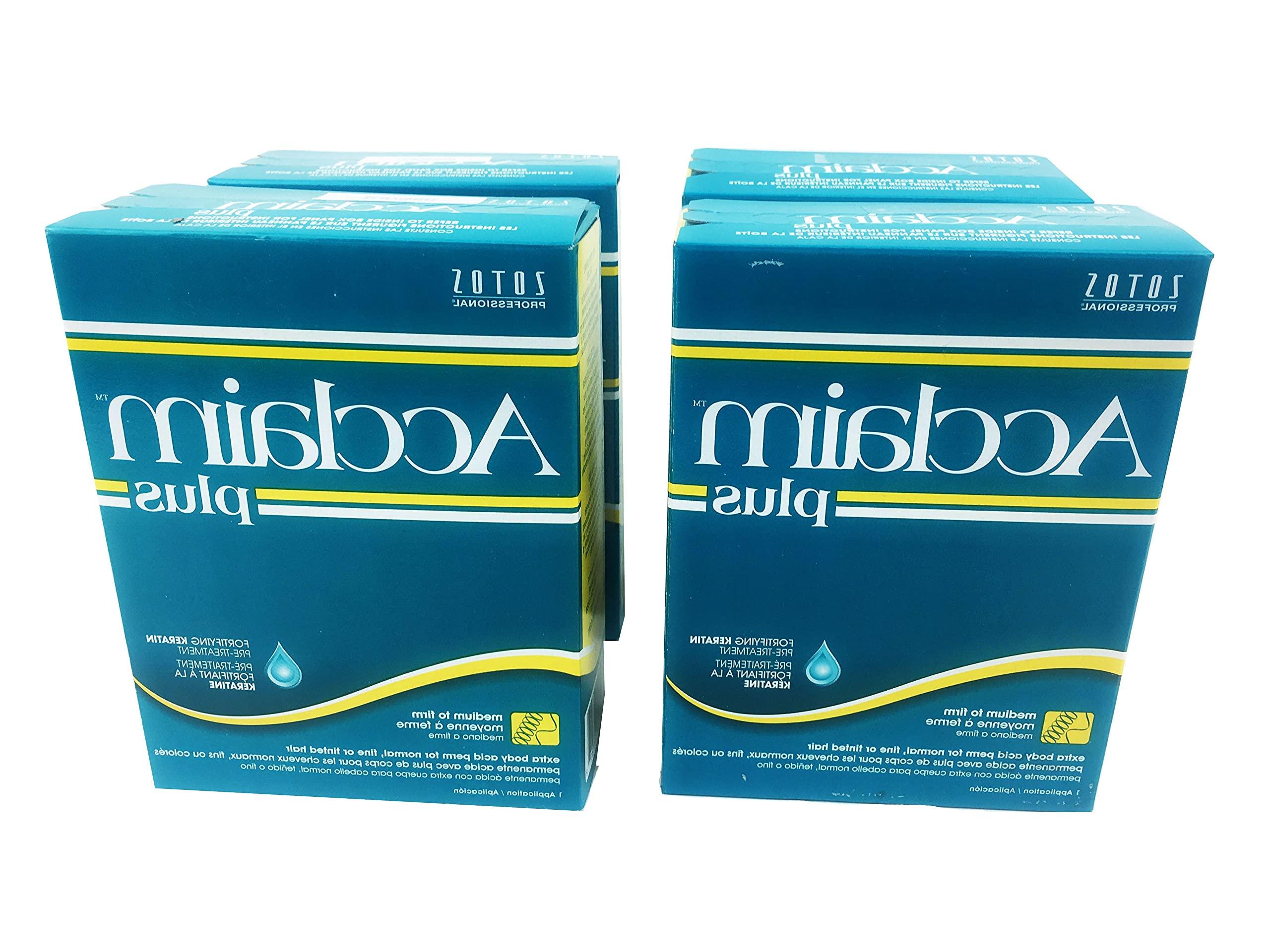 Lom-style Lom-style Acclaim Plus Extra Body Acid Perm For Normal Fine Or Tinted Hair Pack of 4 Model (3391-9235)