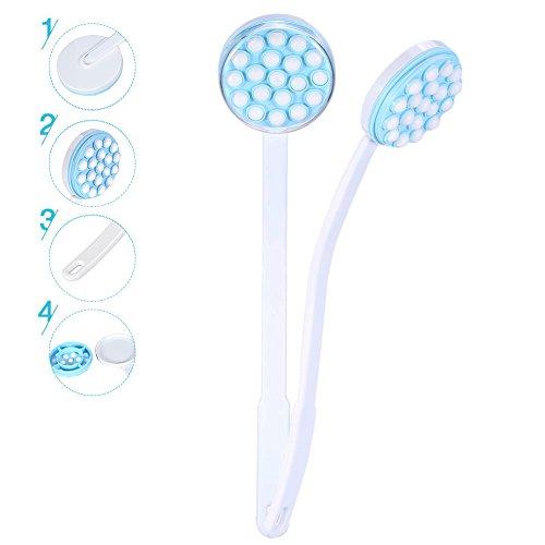 Qkiss Back Massager - Body Brush Massager - Shower Back Washer - Body Lotion Applicator - Bath Brush, Shower Brush