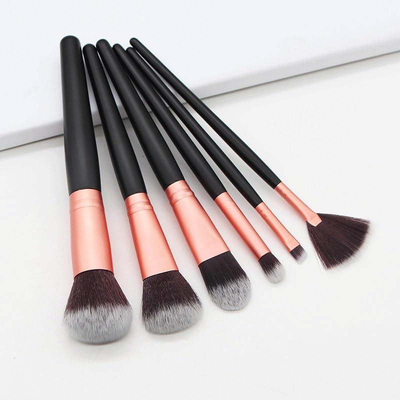 JMKJMJP JMKJMJP 13 black makeup brushes, complete set of powder eye shadow beauty tools(13pcs,D)
