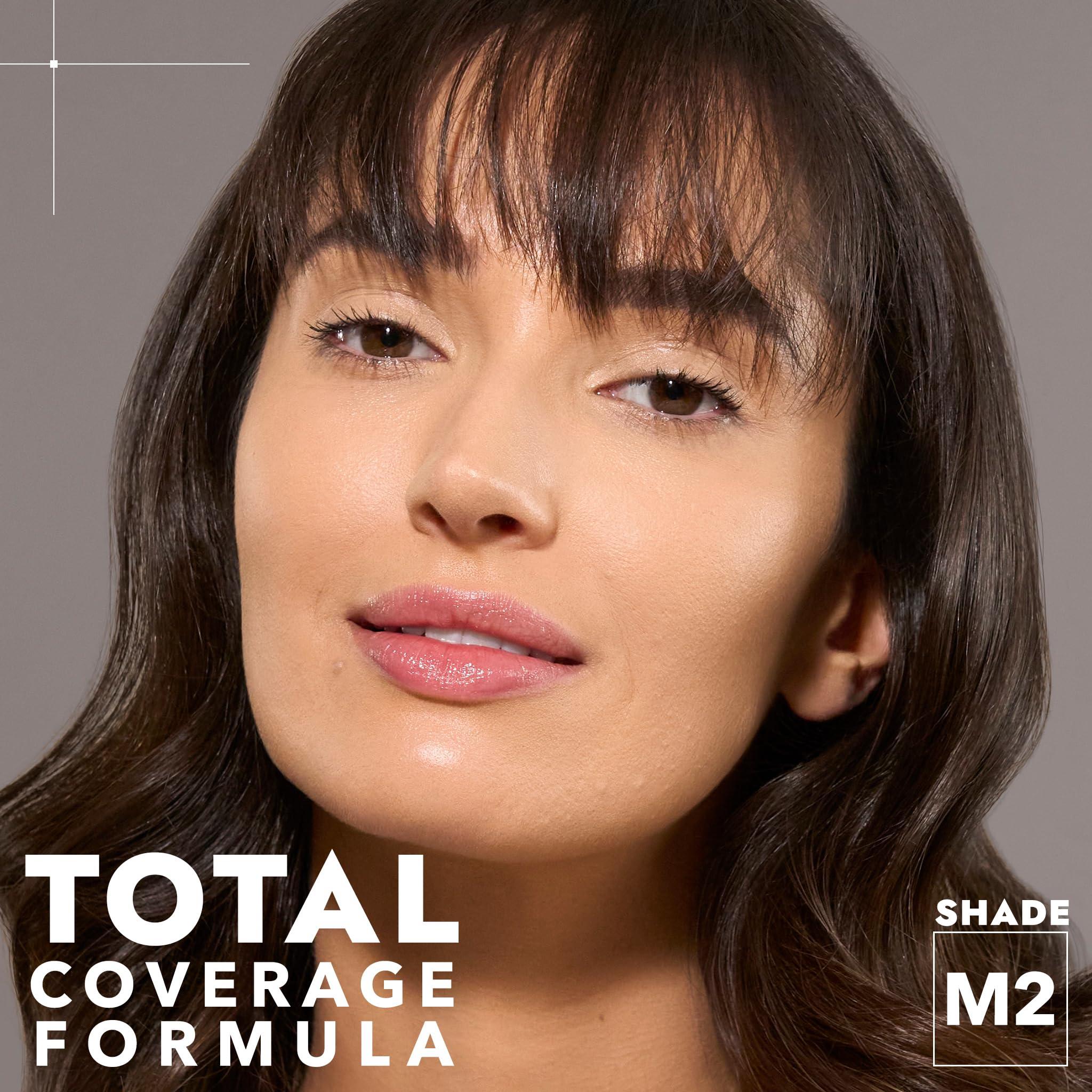 Cover FX COVER FX Total Cover Cream Foundation - Shade M2 - Buildable Coverage - Natural Finish - Oil-Free - Sweat-Proof