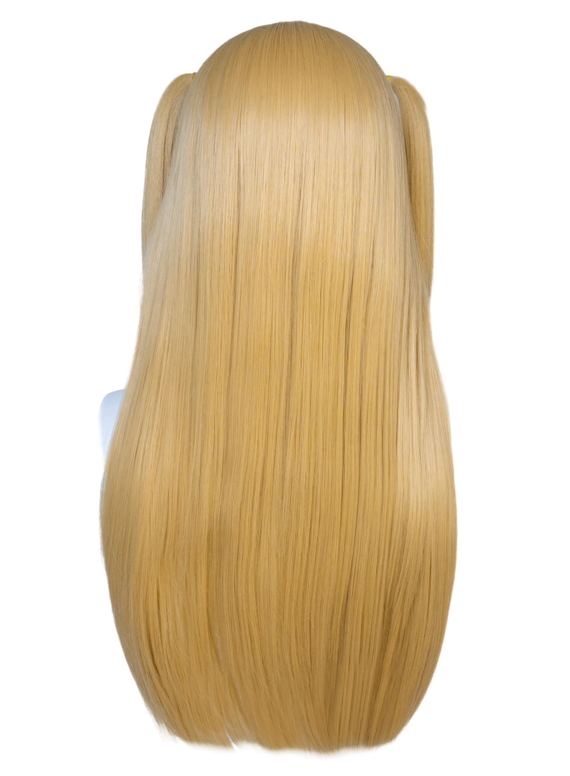 OSIAS OSIAS Misa Amane Wig Long Golden With Pigtails Synthetic Heat Resistant Hair