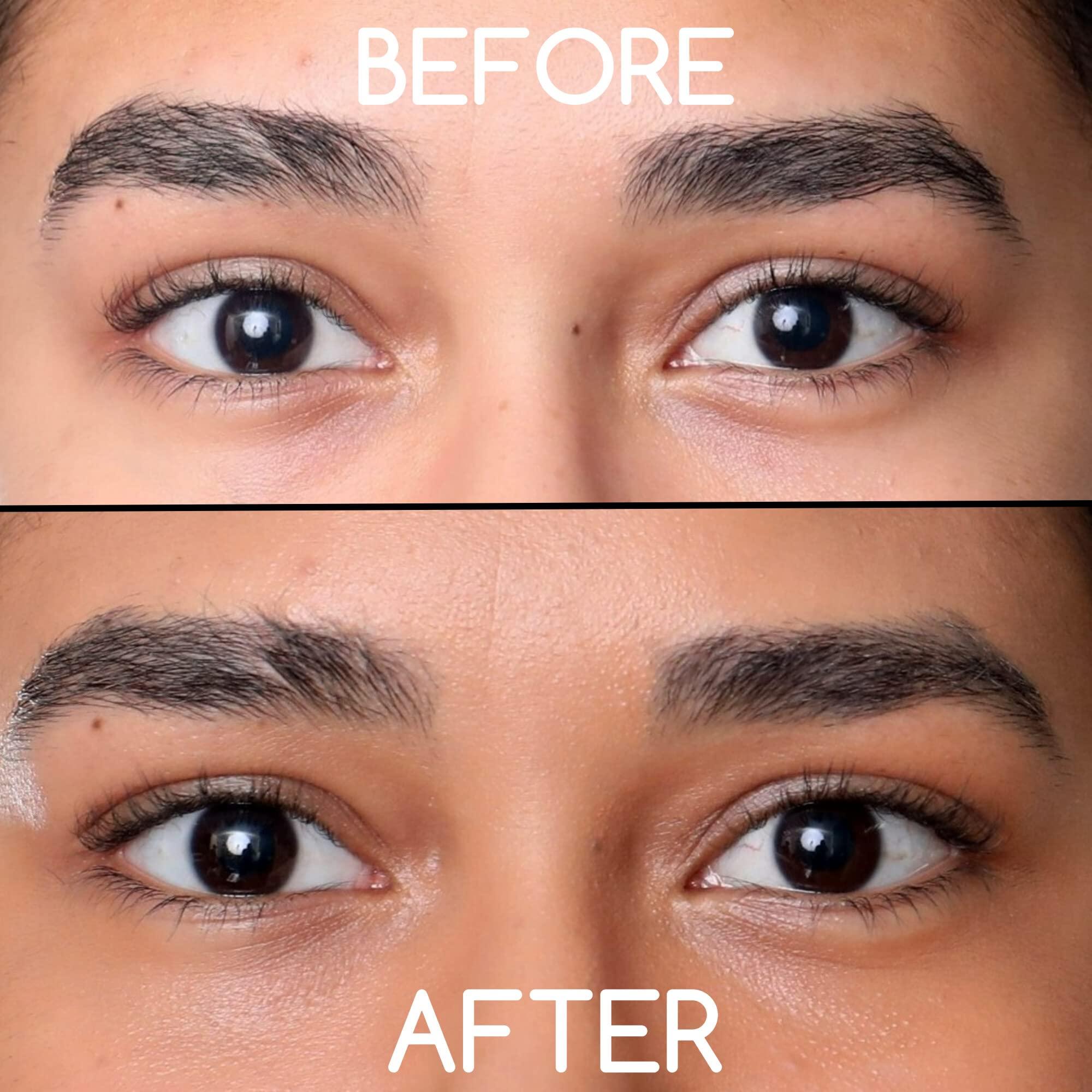 Ready To Wear Ready To Wear BROW EXTENSION Fine Powder Spot Filler Made In USA - WARM BROWN (MEDIUM)