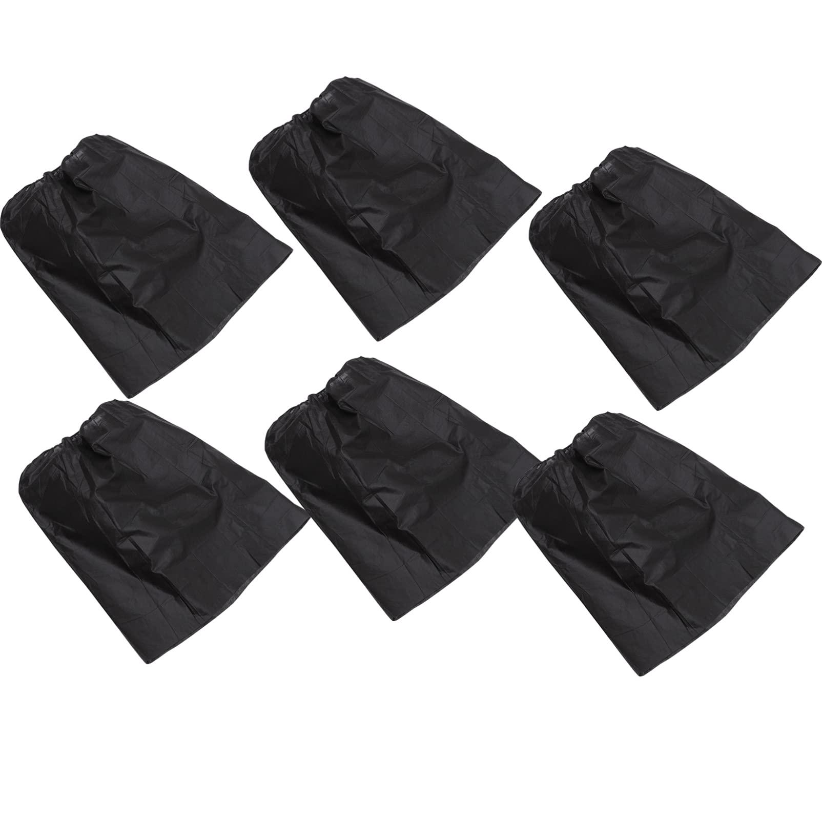 EXCEART EXCEART 10Pcs Disposable Bath Skirt Non Woven Salon Shower SPA Dress Towels Bathtub Body Wrap for Women Ladies Black