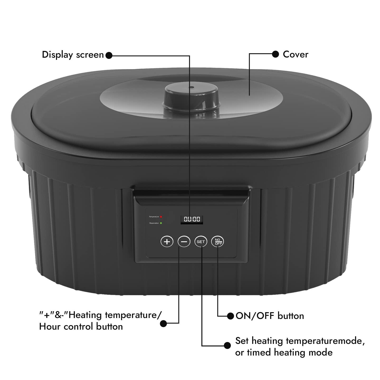 waxkiss Paraffin Wax Machine for Hand and Feet, Waxkiss 5000ml Paraffin Bath with Lavender Paraffin Wax Warmer for Professional Spa & Arthritis Treatment At Home