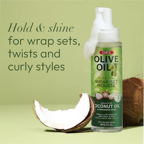 ORS Olive Oil ORS Olive Oil Hold & Shine Wrap/Set Mousse