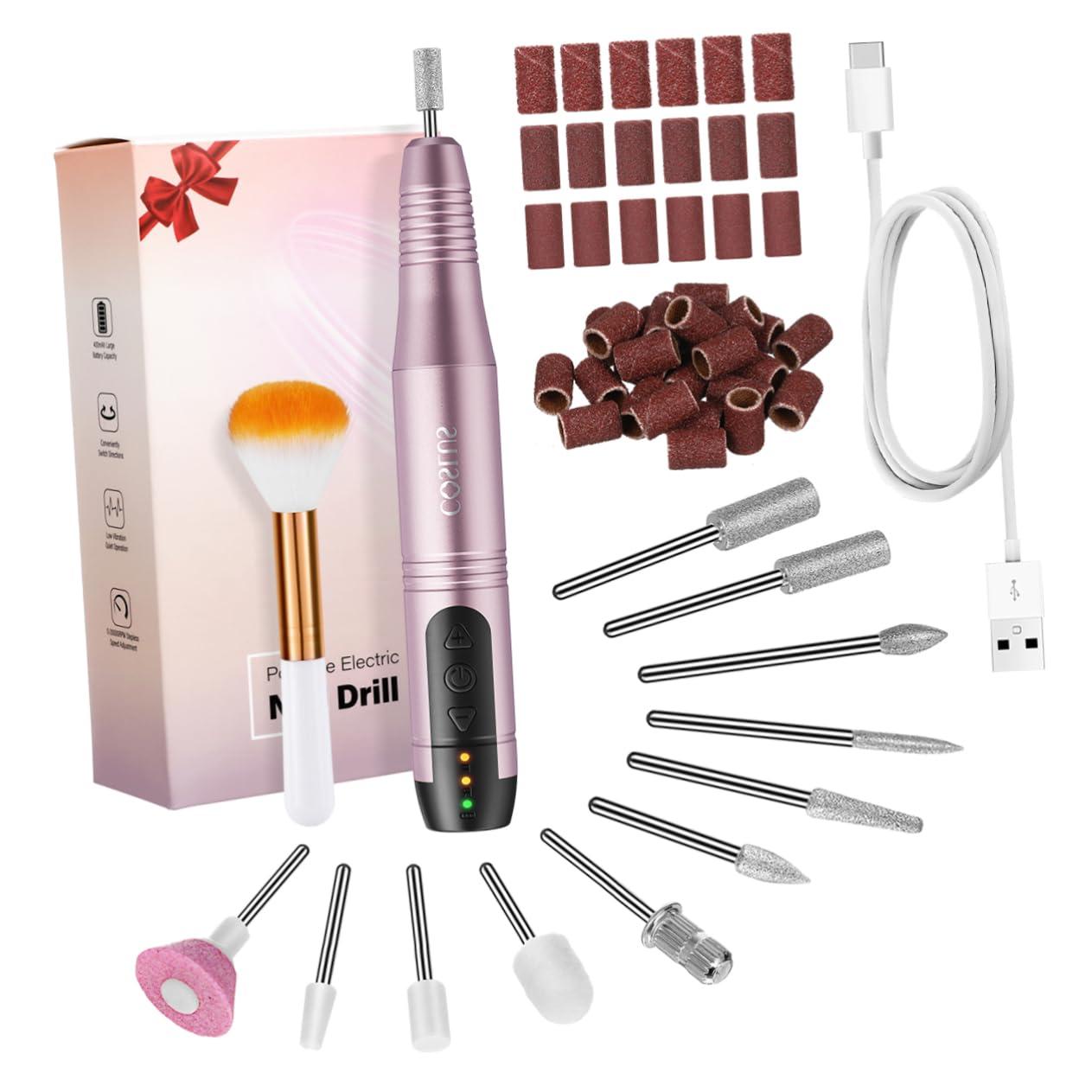 Beavorty Beavorty Professional Nail Tools Set Electric Nail Drill Machine 5 Speeds for Women