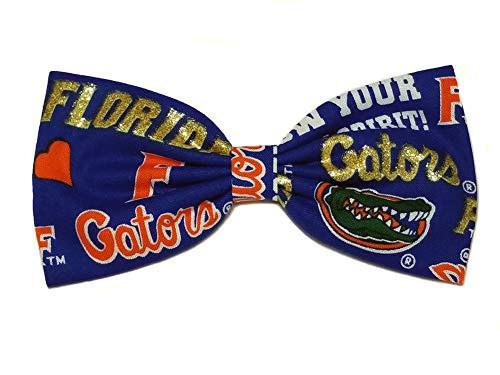 EmilyRose Couture EmilyRose Couture Sports Themes Hair Bow Collection (Alligator Clip, Gators Glitters)