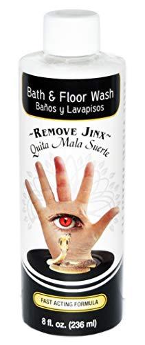 AV 1 BOTTLE REMOVE JINX BATH QUITA MALA SUERTE BANO Y LAVAPISOS 8OZ - SPIRITUAL MAGICK PAGAN WICCA