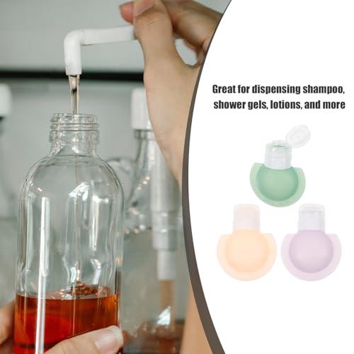 FOMIYES 3pcs Travel Bottle Set Travel Soap Container Travel Size Toiletries Containers Silicone Travel Bottles Travel Liquid Container Travel Size Bottles Travel Toiletry Bottles