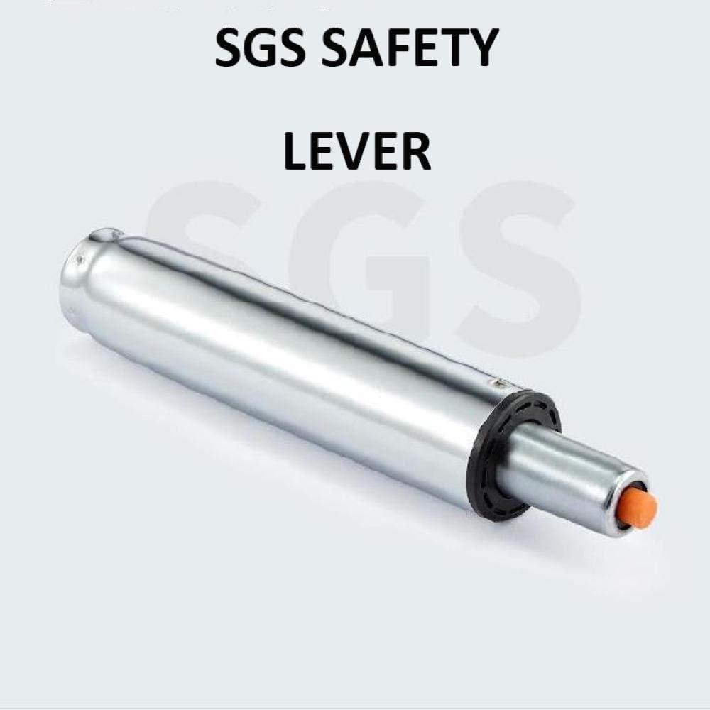 NEVRAH Swivel Bar Stool Guitar Stools Chairs on Wheel Saddle Stool with Black PU Synthetic Leather SeatAdjustable Height 45-58 cmSupported weight 160 KgOffice Stool Saddlefor Beauty Kitchen Salon Home Of