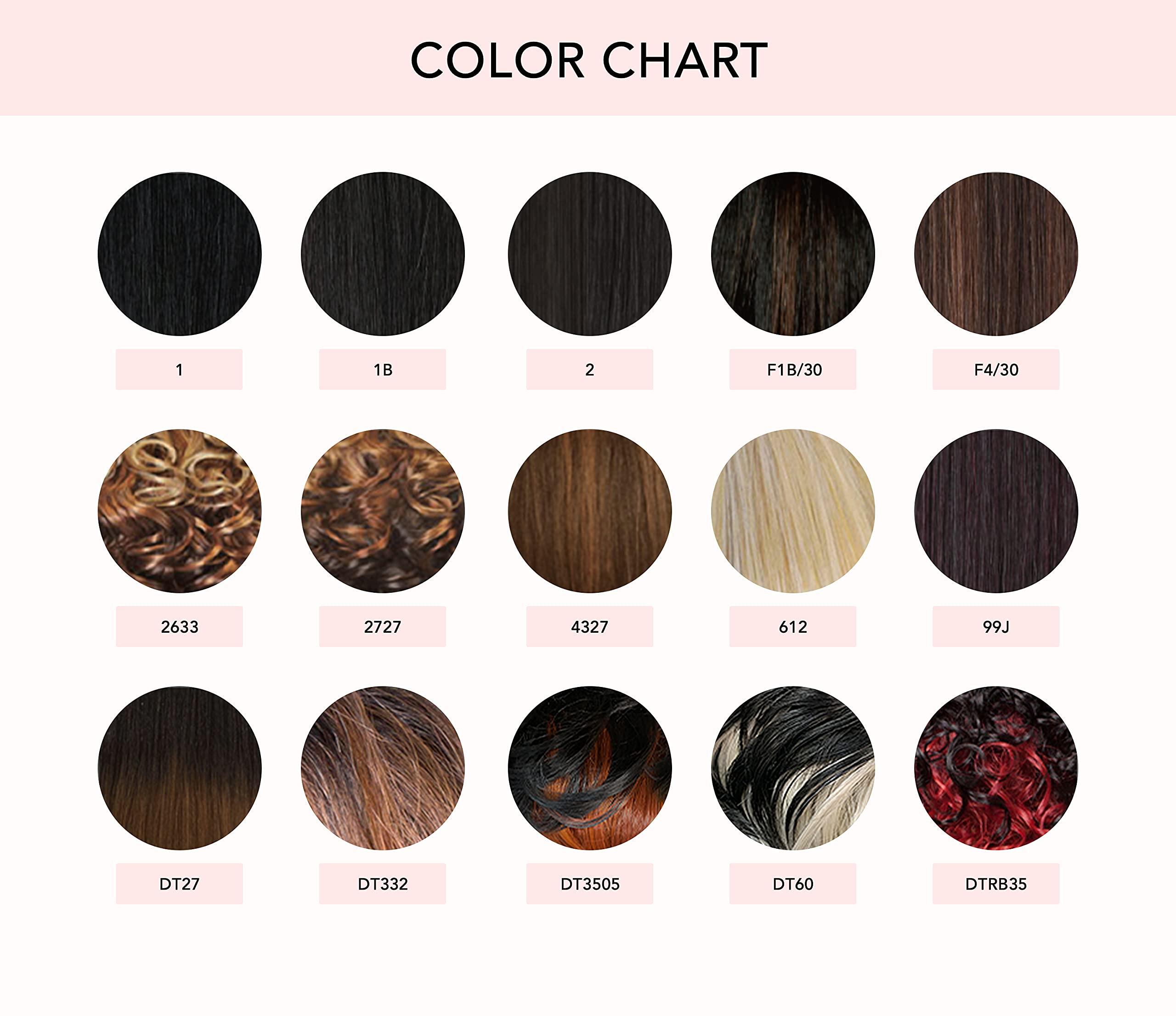 R&B Collection R&B Collection H-MISSY Premium Human Hair BLENDED Full Cap Wig (DT332)