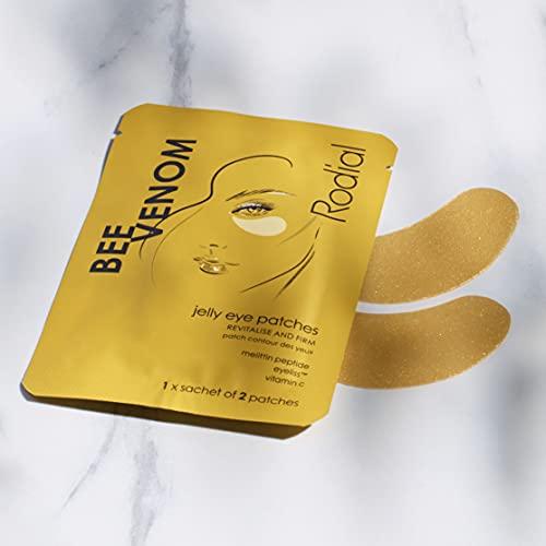 Rodial Rodial Jelly Eye Patches Bee Venom (1 Sachet), Rejuvenate and Firm, Cooling Jelly Technology, Anti-puffiness for Under Eyes, Vitamine C for Revitalised and Luminous Eye Look