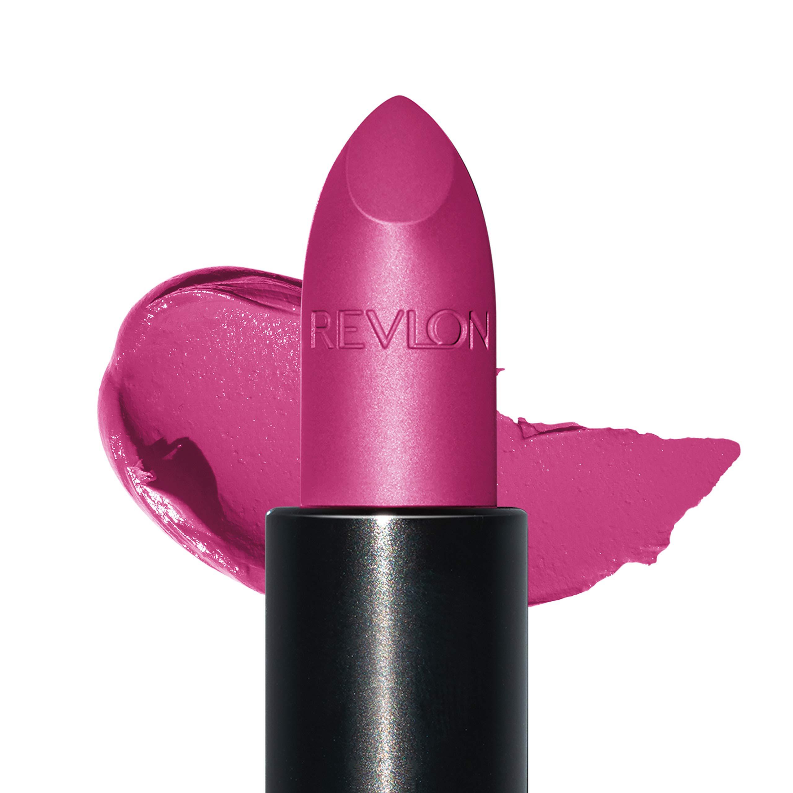 REVLON Revlon Super Lustrous The Luscious Mattes Lipstick, High Impact with Moisturizing Velvety Formula, Hot Date, 0.74 oz