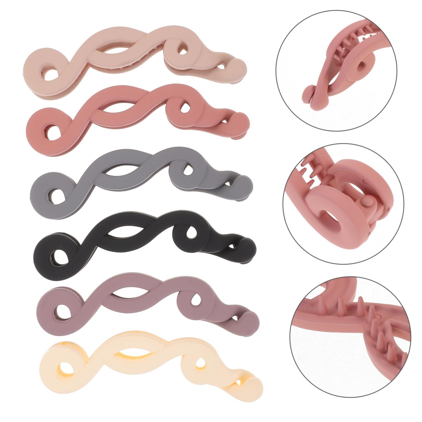 Outanaya Outanaya 6 Pcs Musical Note Hairpin Hair Jewel Stamper Barrette Clip Holder Small Banana Clip Hair Products Clip Bangs Hair Bun Clip Headband Double Prong Hair Clips Music Note Hair Clips