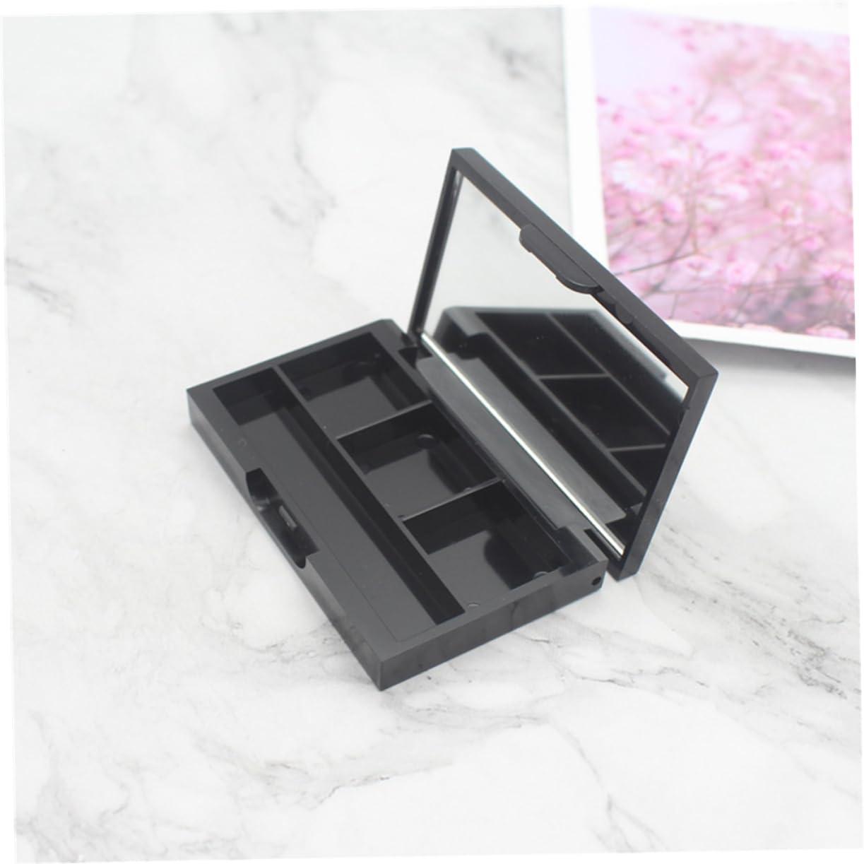 NOLITOY NOLITOY 12 Pcs Empty Eye Shadow Pallet Empty Eye Shadow Palettes Reusable Travel Essentials Travel Bottles for Toiletries Perfume Travel Refillable Mini Eye Shadow Airless Salve Tins Bare