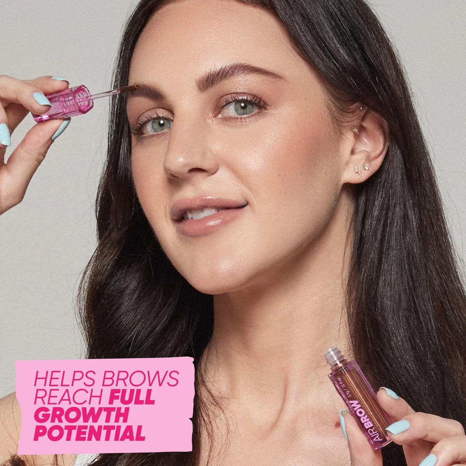 Kosas Kosas Air Brow Tinted Gel with Clean, Vegan Ingredients for Fluffy, Full and Healthy Brows, Longwear (Medium Brown)