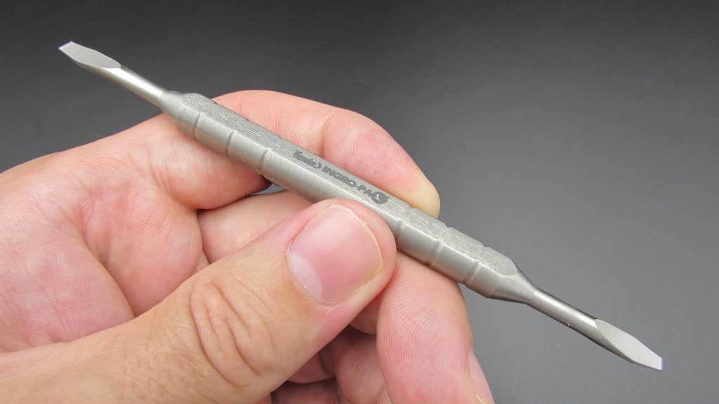 Chicago Medical Supply Tiquin's INGRO-PAL Ingrown Toenail Nail Shaver Tool Elite Solid Stainless Steel Dual Tip