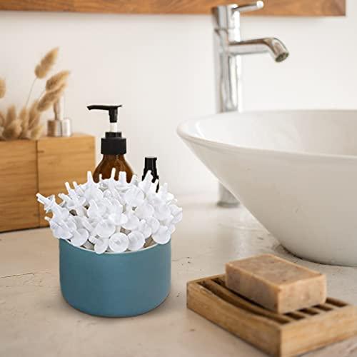 SHONDE 80 PCs Nose Wax Spatulas Plastic Nose Waxing Applicator Sticks Nose Hair Nose Waxing Strips for Nostril Nasal Cleaning Eyebrow Facial Hair Removal for Men and Women Nostril Cleaning (Pack of 80)