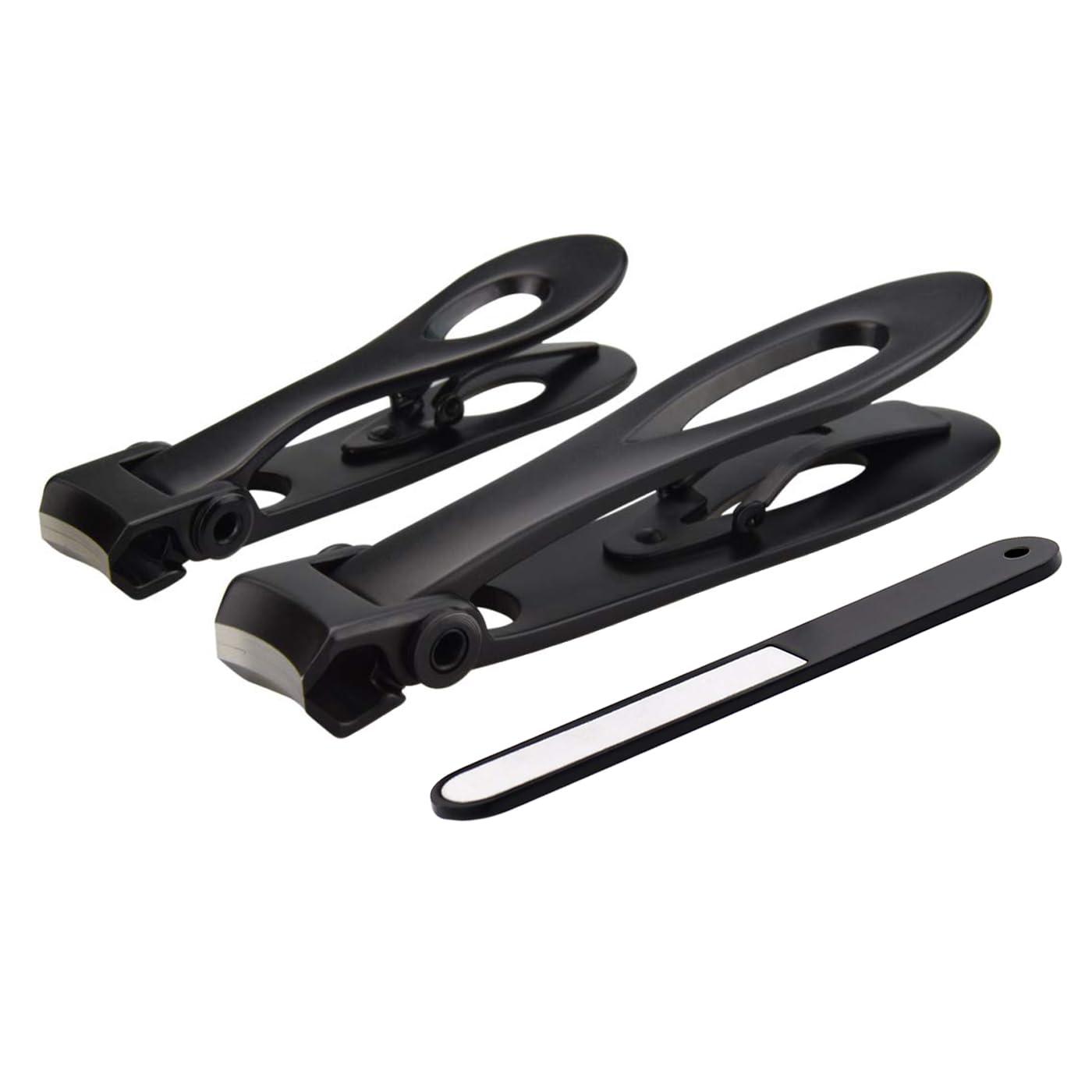 Horsebang Horsebang Set of 5 Fingernail Toenail Clippers for Thick Nails and Tough Toenails and Ingrown Toenails (Set of 5), and Toenail Clippers and Fingernail Clippers for Thick Nails with File (Set of 3)