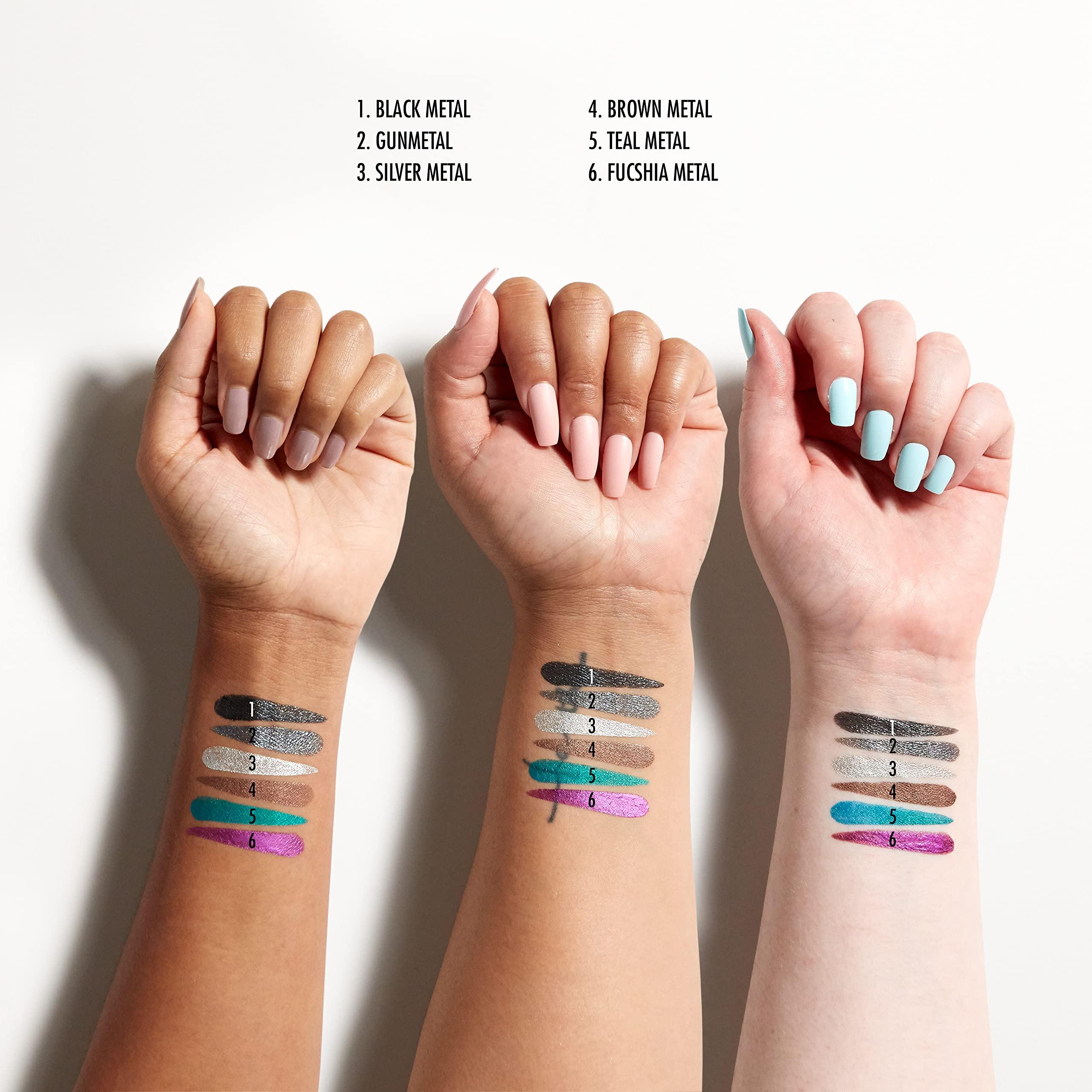 NYX PROFESSIONAL MAKEUP NYX PROFESSIONAL MAKEUP Epic Wear Metallic Liquid Liner, Long-Lasting Waterproof Eyeliner - Brown Metal