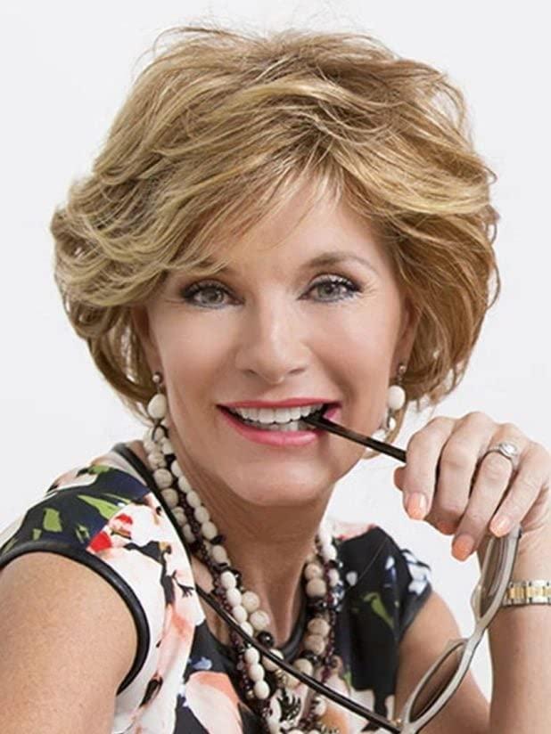 Toni Brattin Toni Brattin Stunning Wig - Salon-Inspired Styling with Sweeping Sides & Sculpted Layering - Heat-Friendly Fiber Looks & Feels Like Natural Hair - Adjustable & Comfortable (Light Grey, Plus)