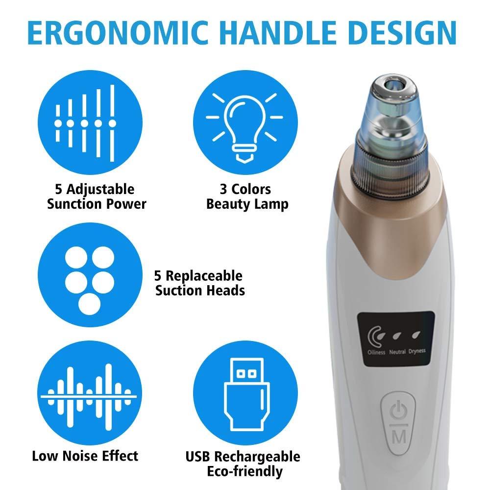 Suction blackhead beauty face Suction blackhead instrument electric pore cleaning export beauty instrument home to get rid of acne cleanser