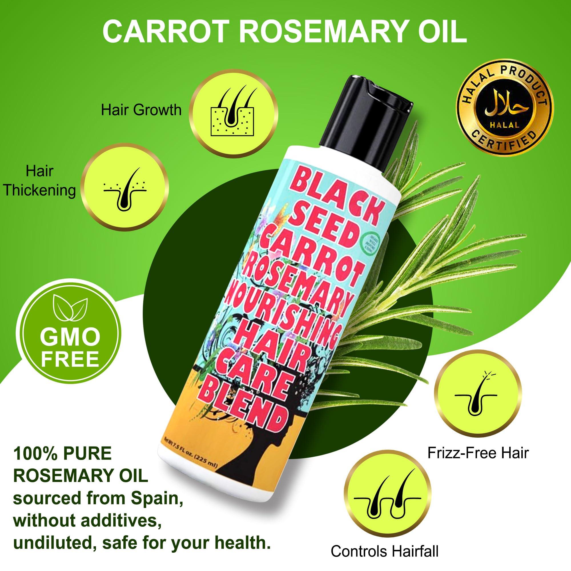 SWEET SUNNAH BLACK SEED, YOURS TO DISCOVER Premium African Black Soap & Black Seed Carrot Rosemary Hair Growth Oil - Ultimate Natural Skincare & Hair Care Bundle