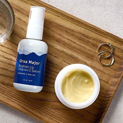 Ursa Major Ursa Major Redness & Inflammation Busting Bundle | Golden Hour Recovery Cream and Brighten Up Vitamin C Serum | Natural, Vegan, Cruelty-Free | 2 count