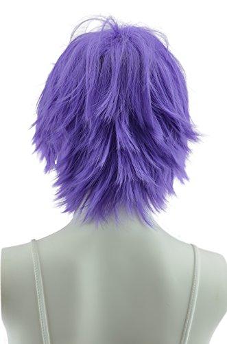EpicCosplay Epic Cosplay Apollo Purple Short Wig 13 Inches (33PUR)